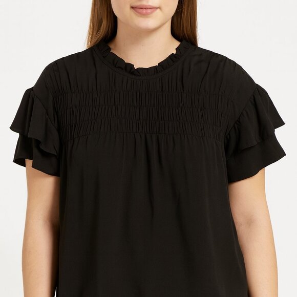 Ann Taylor Tops - Ann Taylor Black T Shirt Size XL